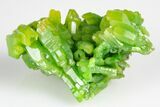 Apple-Green Pyromorphite Crystal Cluster - China #179796-2